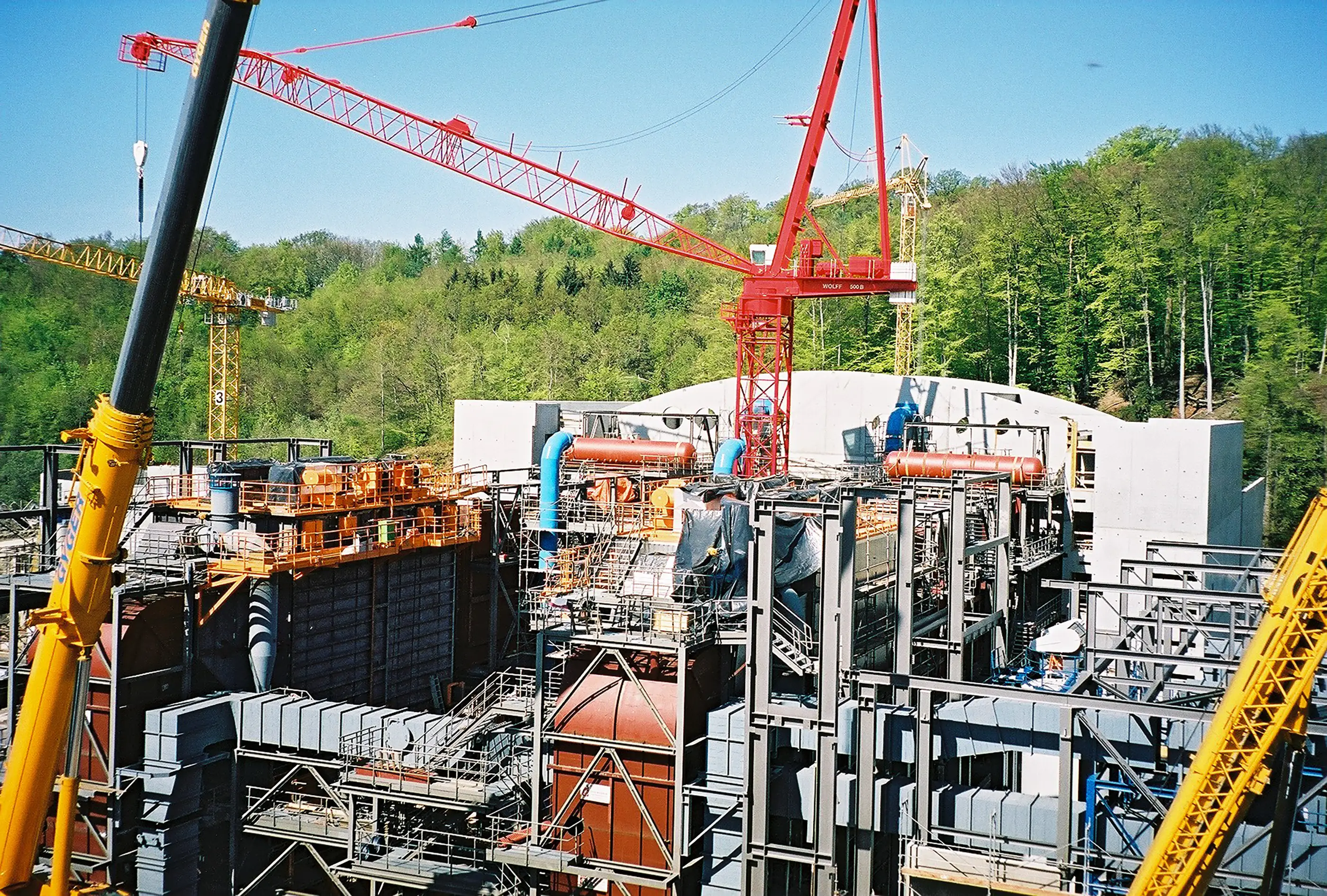 Lausanne, construction de Tridel