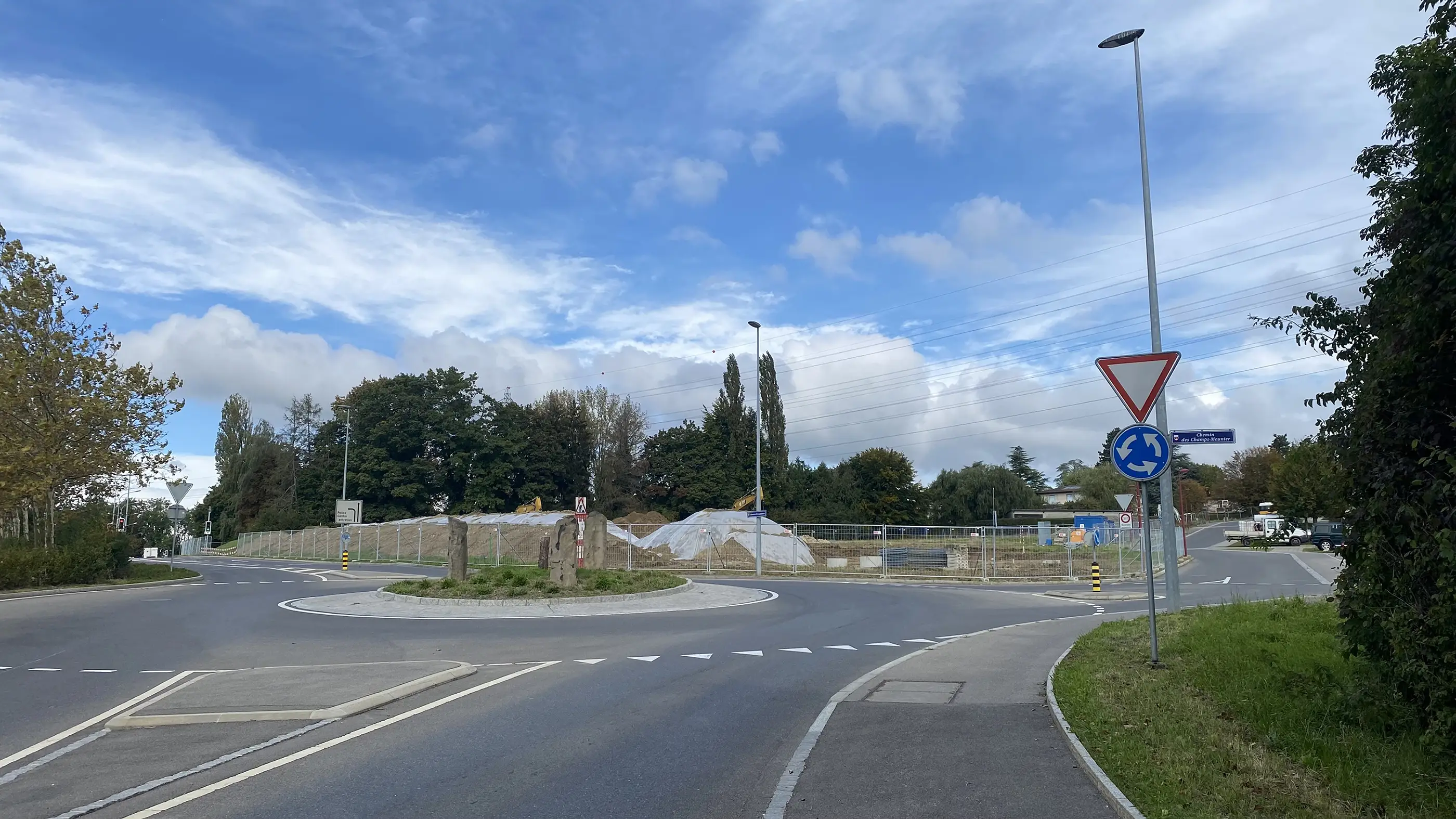 Le Mont-sur-Lausanne, Champs d