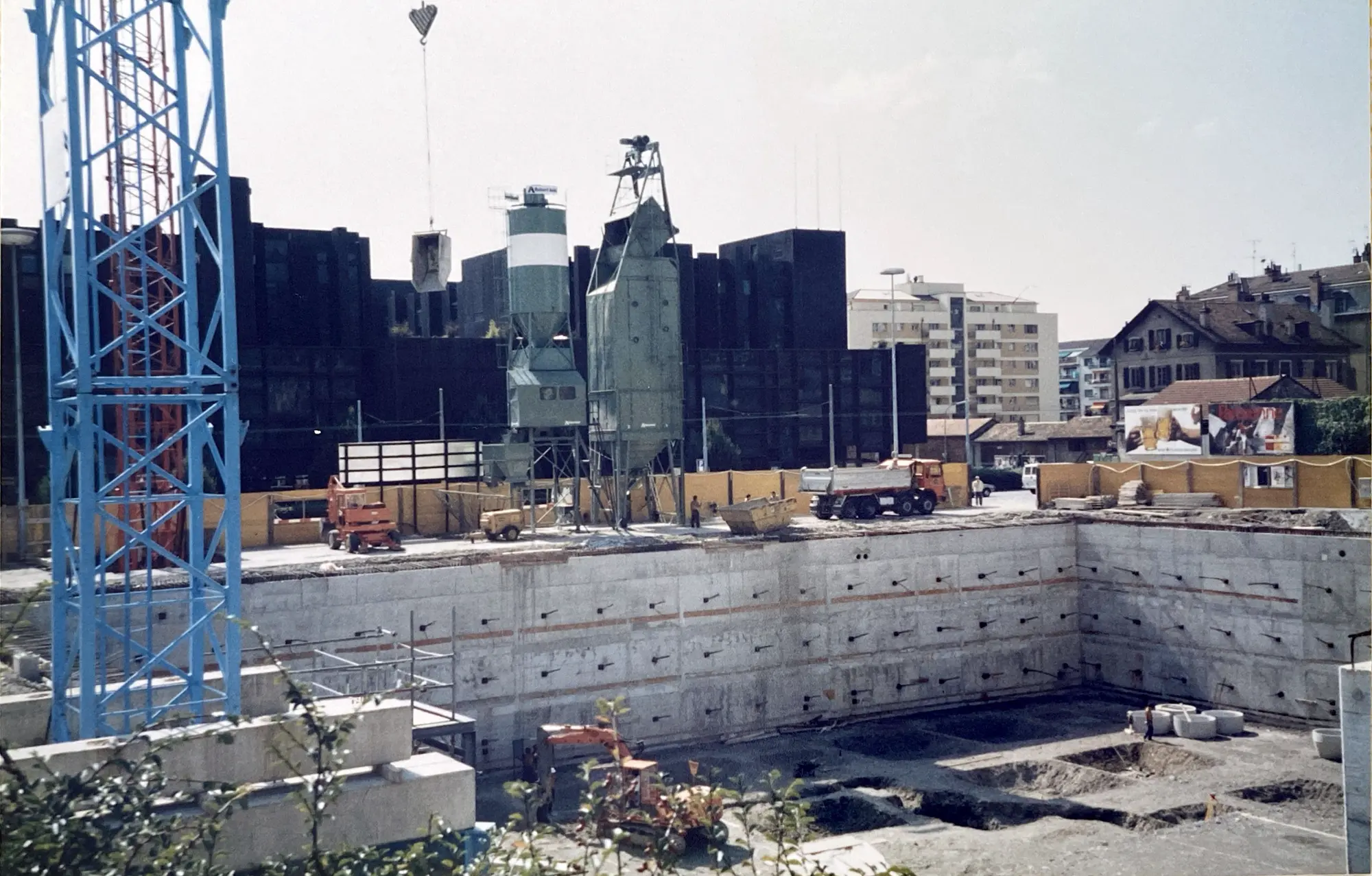 Vevey, construction de la nouvelle poste
